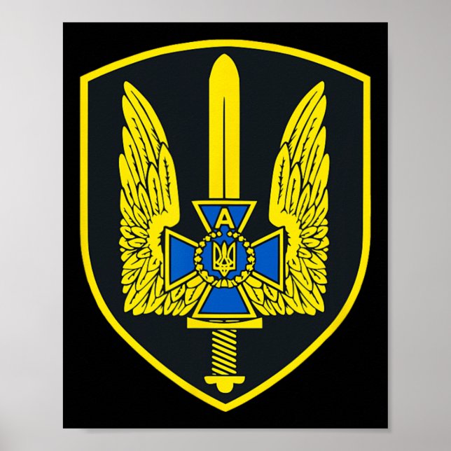 Sbu Alfa Group - Ukraine Special Forces Alpha Spet Poster (Front)