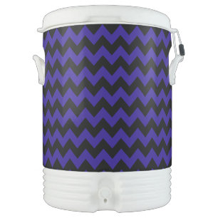 SC Chevron, Black Blue-Igloo Cooler, ten gal Beverage Cooler