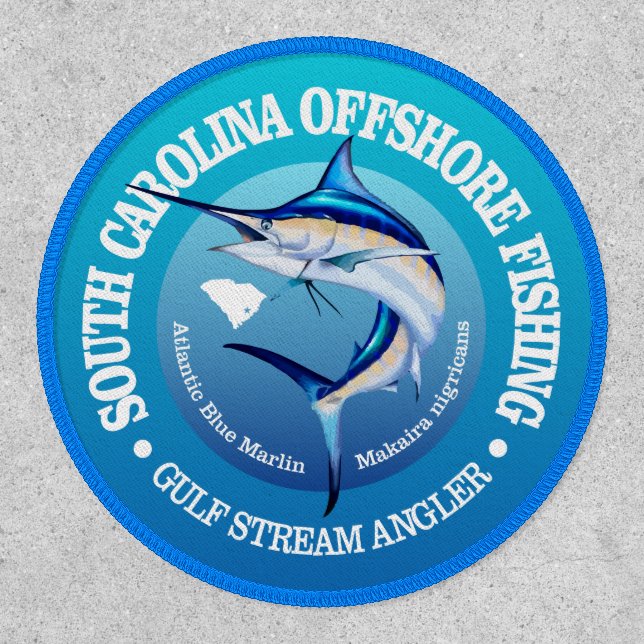 SC Offshore Fishing (blue marlin)  Patch (Front)