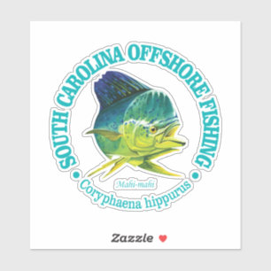 SC Offshore Fishing (Mahi-mahi) Sticker
