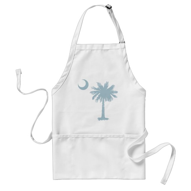 SC Palmetto & Crescent (CB) Adult Apron (Front)