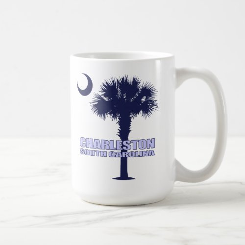 SC Palmetto  Crescent Charleston Coffee Mug