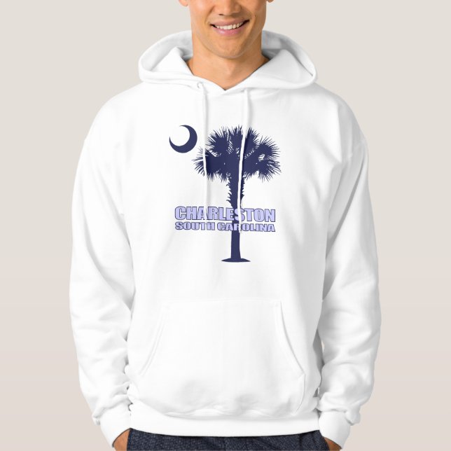 SC Palmetto & Crescent (Charleston) Hoodie (Front)