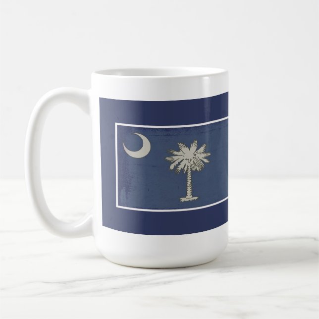 SC Palmetto Flag Mug (Left)
