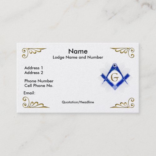 SC Starburst Business/Profile card Business Card Templates