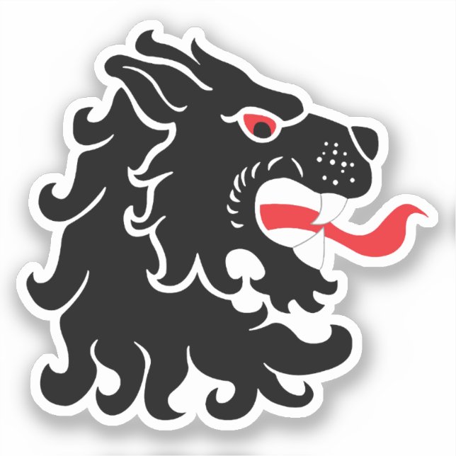 SCA An Tir Custom-Cut Vinyl Sticker (Front)