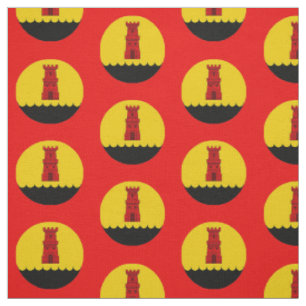 SCA Blackwater Keep Populace Badge Fabric