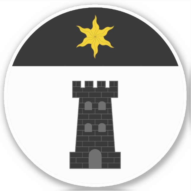 SCA Bordergate Vinyl Sticker (Front)