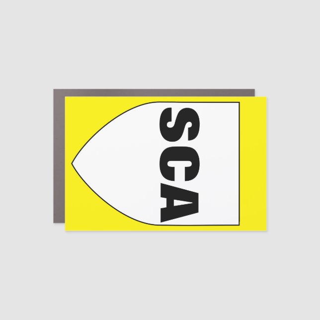 SCA Car Magnet (Front)