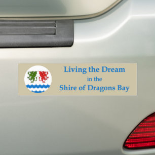 SCA Dragons Bay Bumper Sticker