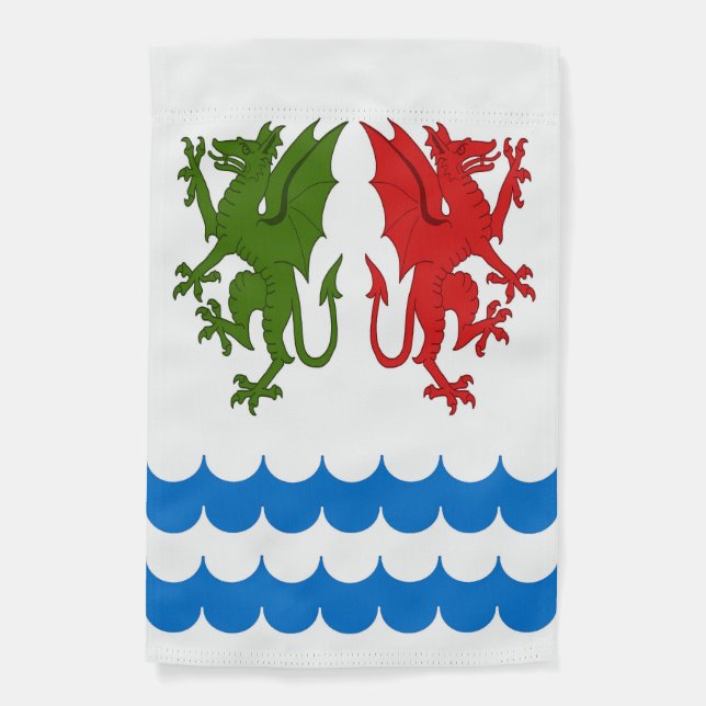 SCA Dragons Bay Garden Flag (Front)