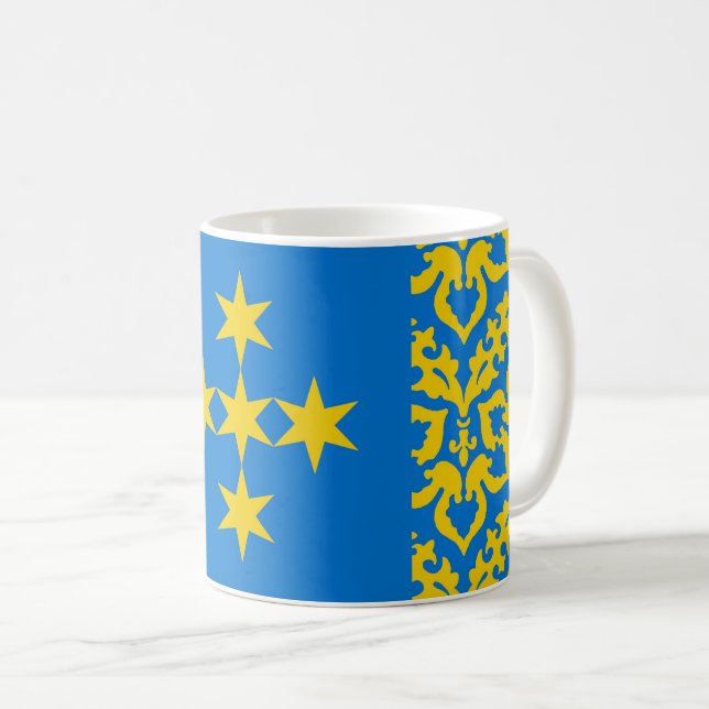 SCA East Kingdom Southern Army Coffee Mug (Front Right)