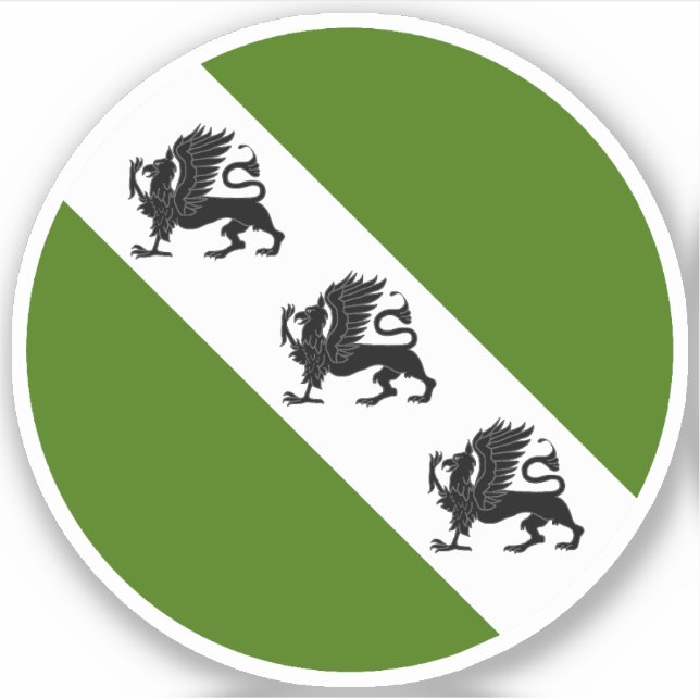 SCA Gryphon Wald Vinyl Sticker (Front)