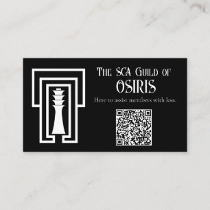 SCA Guild of Osiris Cards