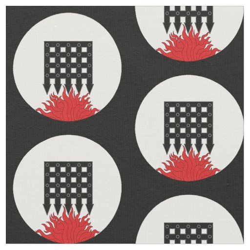 SCA Hellsgate Populace Badge Fabric