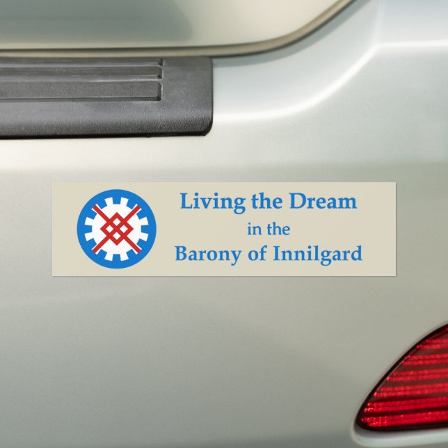 SCA Innilgard Bumper Sticker (On Car)