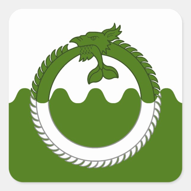 SCA Loch Soilleir Populace Badge Square Sticker (Front)