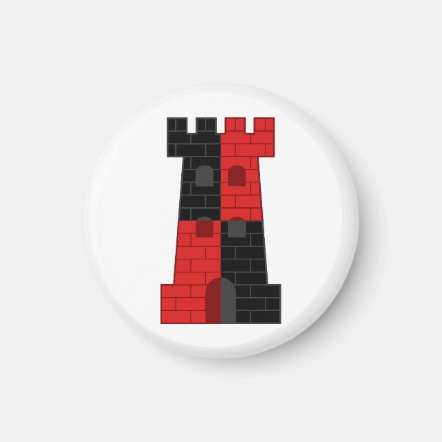 SCA Lonely Tower Magnet (Front)