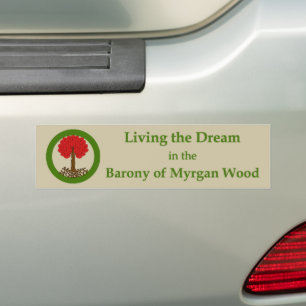 SCA Myrgan Wood Bumper Sticker