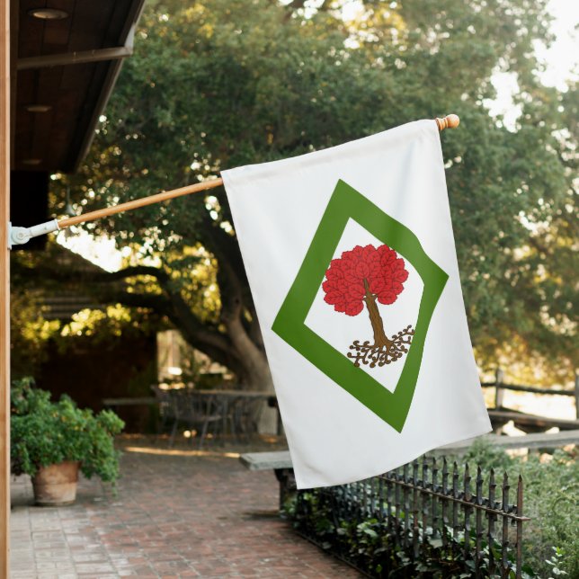 SCA Myrgan Wood House Flag (In SItu)
