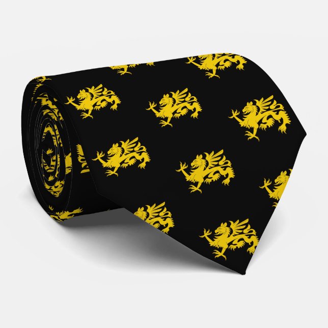 SCA Northshield Populace Badge Tie (Rolled)