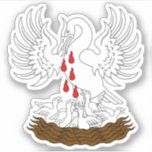 SCA Order of the Pelican Custom-Cut Vinyl Sticker