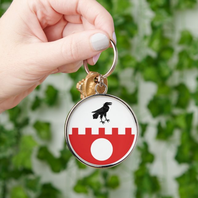 SCA Raven's Fort Keychain (Hand)