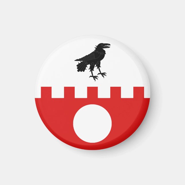 SCA Raven's Fort Magnet (Front)
