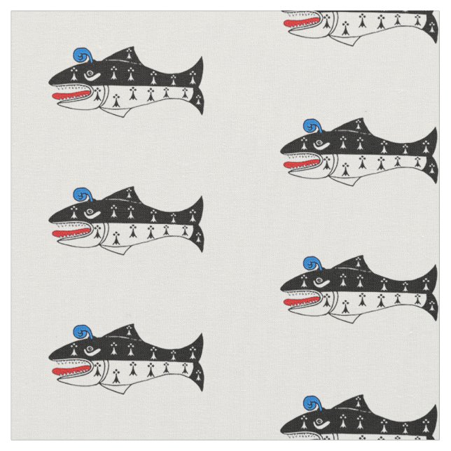 SCA Seagirt Populace Badge Fabric (Close Up)