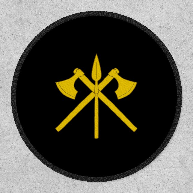 SCA Thrown Weapons Marshal Badge (Front)