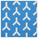 SCA Twin Moons Populace Badge Fabric