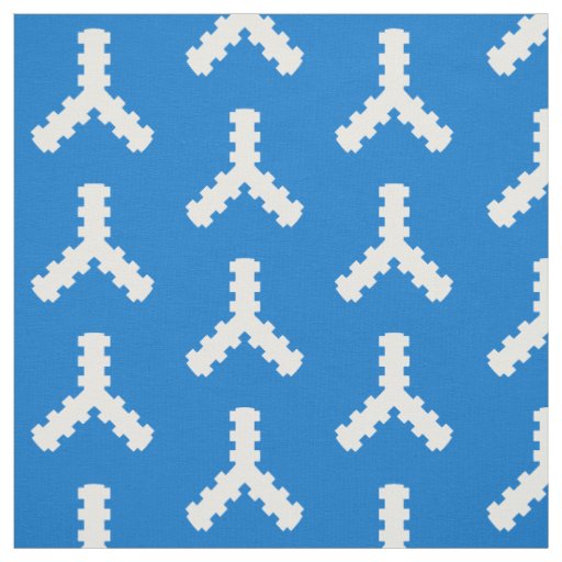 SCA Twin Moons Populace Badge Fabric