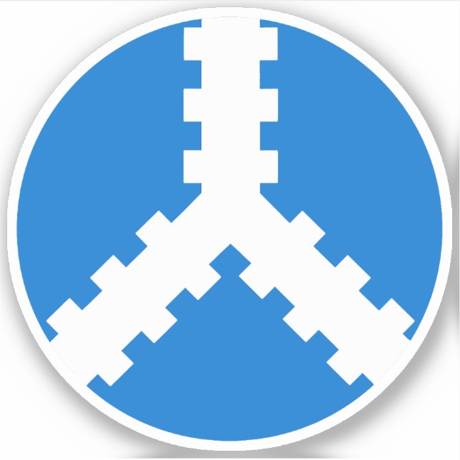 SCA Twin Moons Vinyl Sticker (Front)