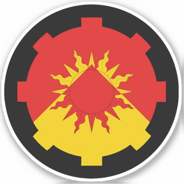 SCA Vulcanfeldt Vinyl Sticker (Front)