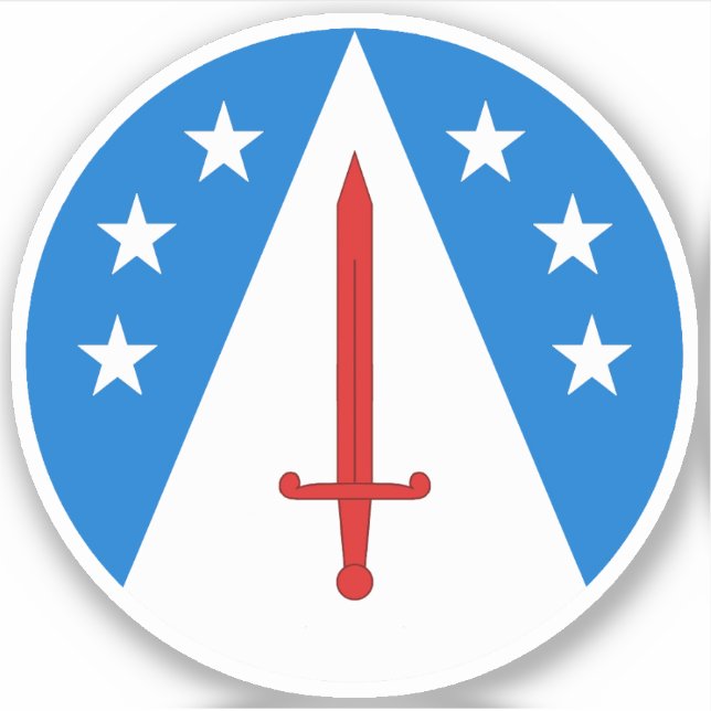 SCA White Mountain Vinyl Sticker (Front)