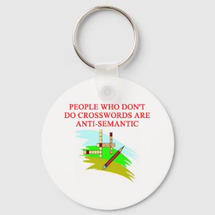 scabble and crossword game player design keychain