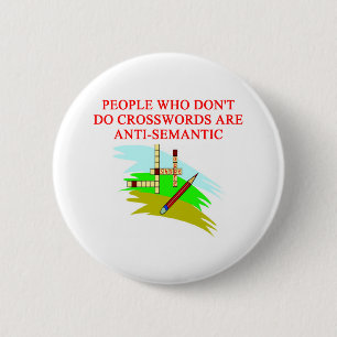 scabble and crossword game player design pinback button
