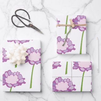 Scabiosa Purple Pincushion Flower Floral