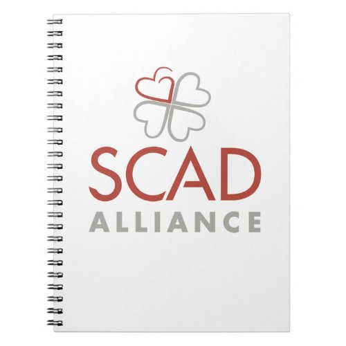 SCAD Alliance spiral notebook