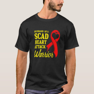 SCAD Heart Attack Survivor Life Future US Warrior  T-Shirt