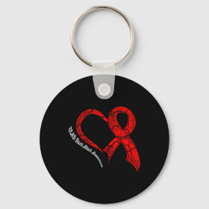 Scad Heart Attack Survivor Survives Warrior Awaren Keychain