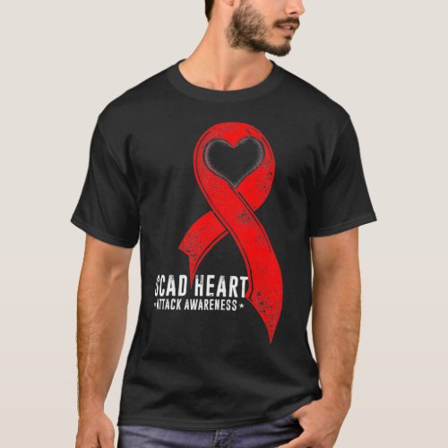 SCAD Heart Attack Survivor Winning Warrior Awarene T_Shirt