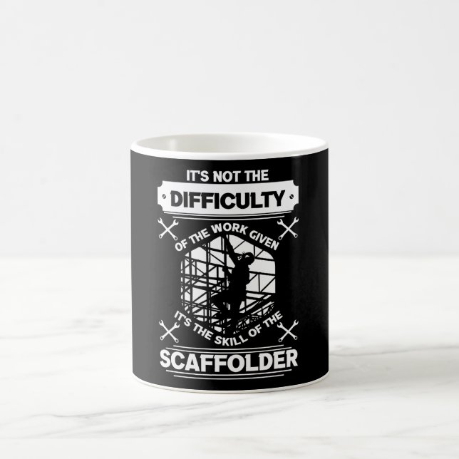 Scaffolder Builder Scaffolding Scaffold Coffee Mug (Center)