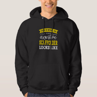Scaffolder Job Title Employee Funny Worker Scaffol Hoodie