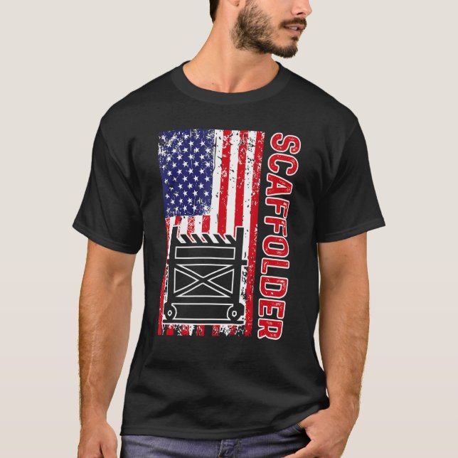 Scaffolder Mentoring Scaffold Builder Scaffolding T-Shirt (Front)