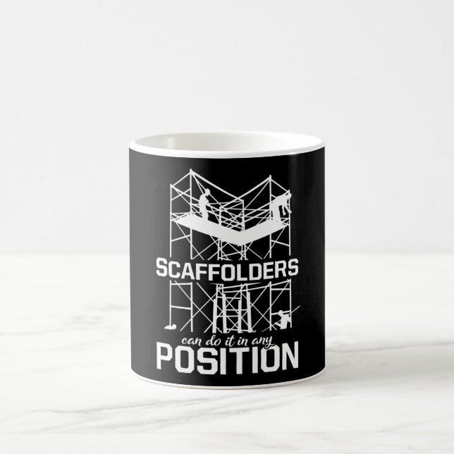 Scaffolders Position Scaffolding Scaffold Builder Coffee Mug (Center)