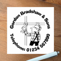 Scaffolders & Scaffolding Business Rubber Stamp