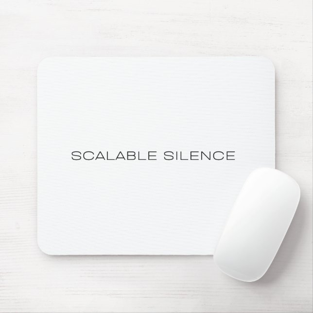 Scalable Silence Minimalist Office Mouse Pad (With Mouse)
