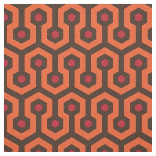 Scalable Size Overlook Hotel Design Fabric | Zazzle