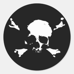 Scalawag Classic Round Sticker